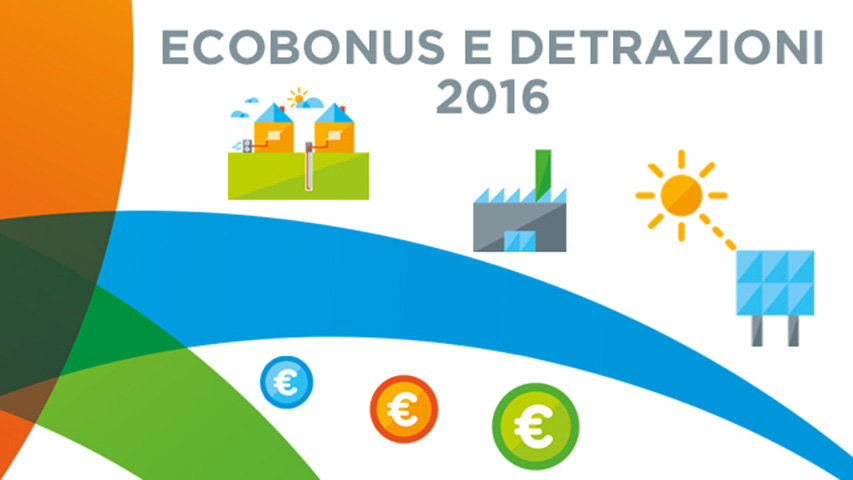Ecobonus e detrazioni 2016 per fotovoltaico ed efficienza energetica ... Detrazioni fiscali ristrutturazioni 2016
