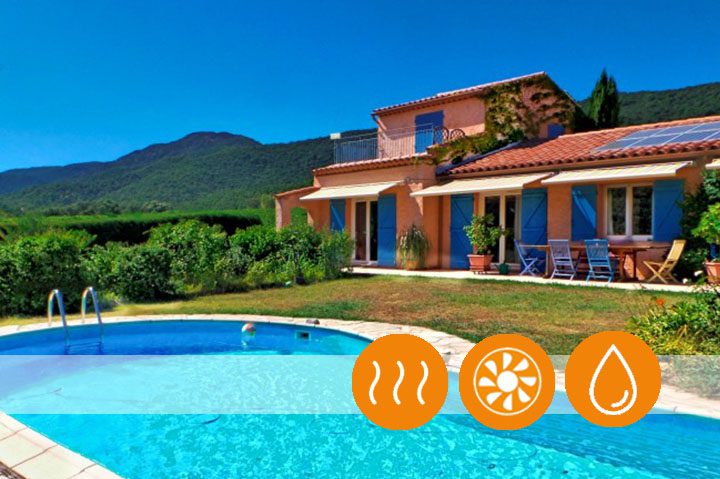 riscaldare piscina con pdc