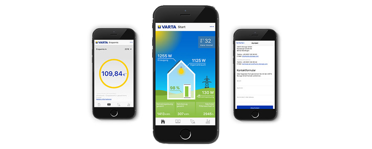 batterie varta monitoraggio app