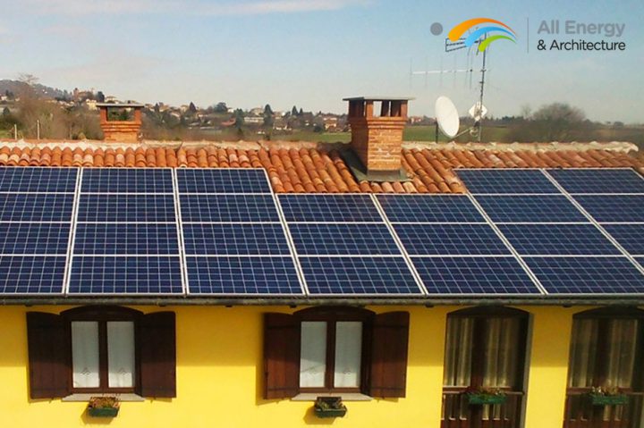 Impianto fotovoltaico full electric