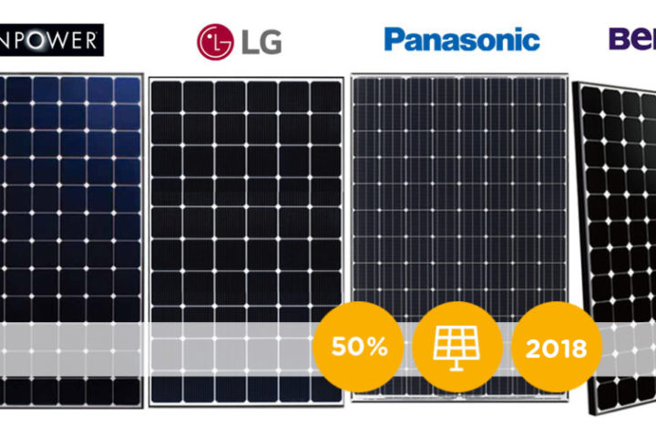 migliori pannelli fotovoltaici alta efficienza confronto lg panasonic sunpower benq